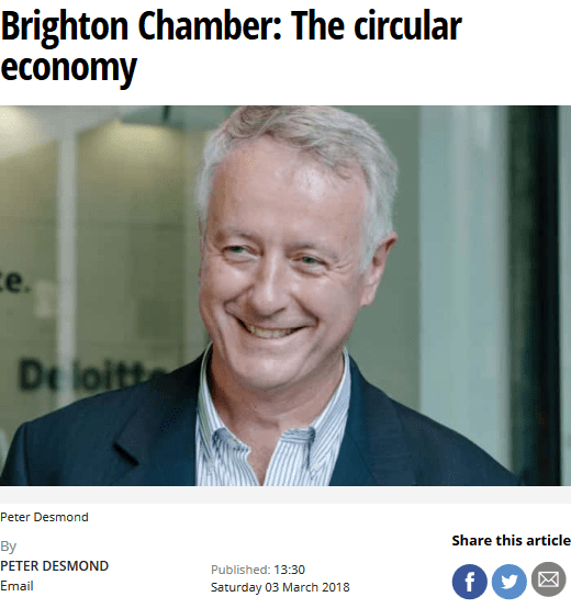 Peter Desmond circular economy Strategic Advisor