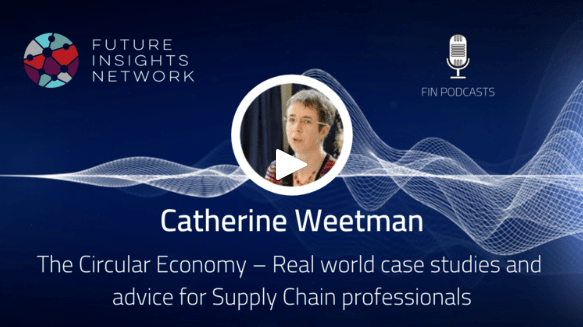 Catherine Weetman interviewed for Future Insights podcast