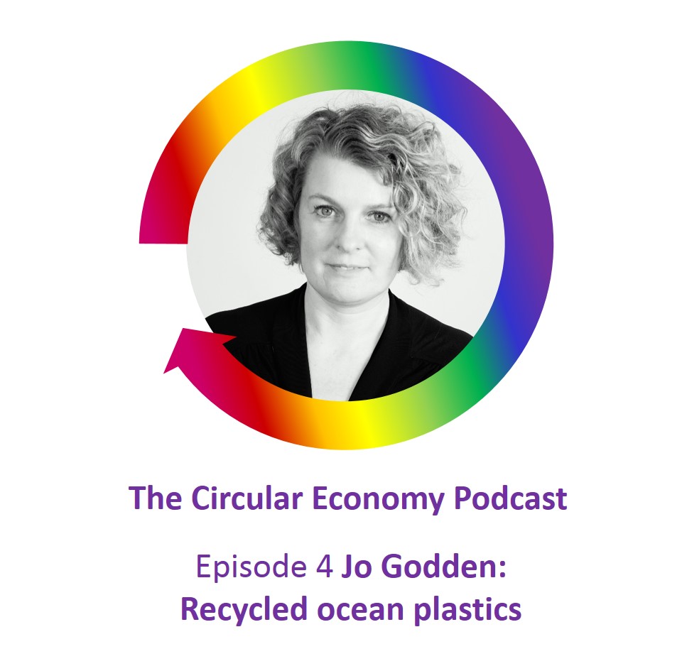 Circular Economy Podcast Jo Godden of Ruby Moon recycled ocean plastics