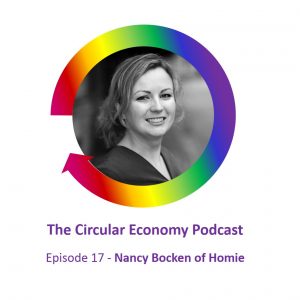 Circular Economy Podcast Episode 17 Nancy Bocken of Homie
