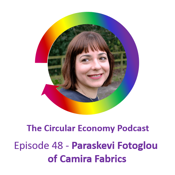Circular Economy Podcast - Episode 48 Paraskevi Fotoglou of Camira Fabrics