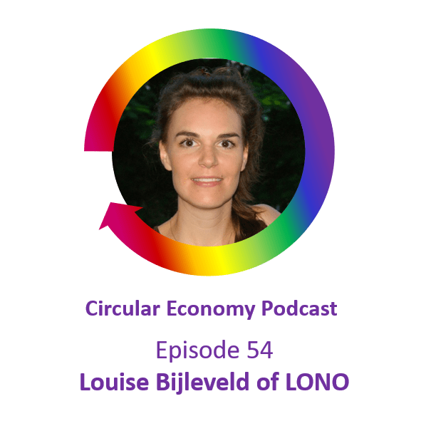 Circular Economy Podcast Episode 54 Louise Bijleveld - LONO