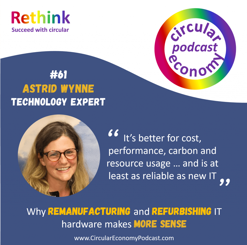 Episode 61 Astrid Wynne – IT Sustainability expert