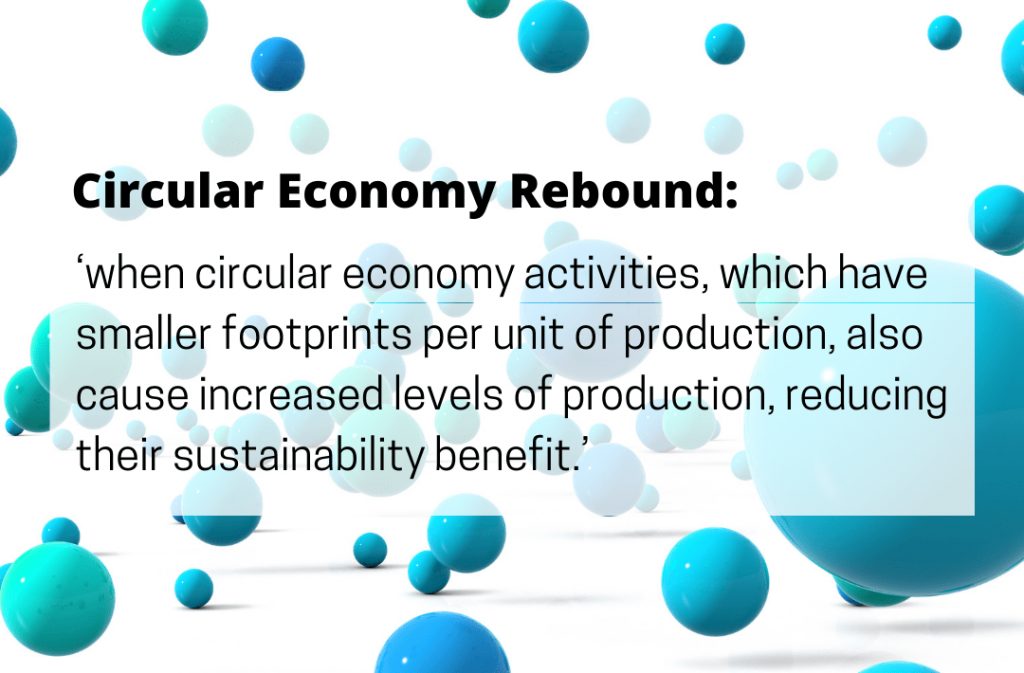 Circular economy rebound definition