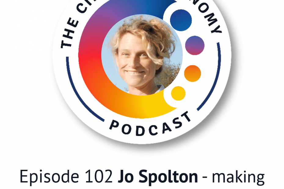 Circular Economy Podcast Episode 102 Jo Spolton - making second-hand our first choice