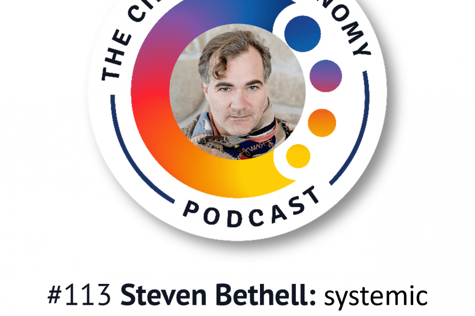 Circular Economy Podcast #113 Steven Bethell – systemic solutions to the crisis of stuff
