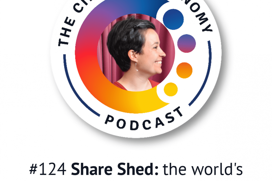 Circular Economy Podcast artwork - Ep 124 Share Shed